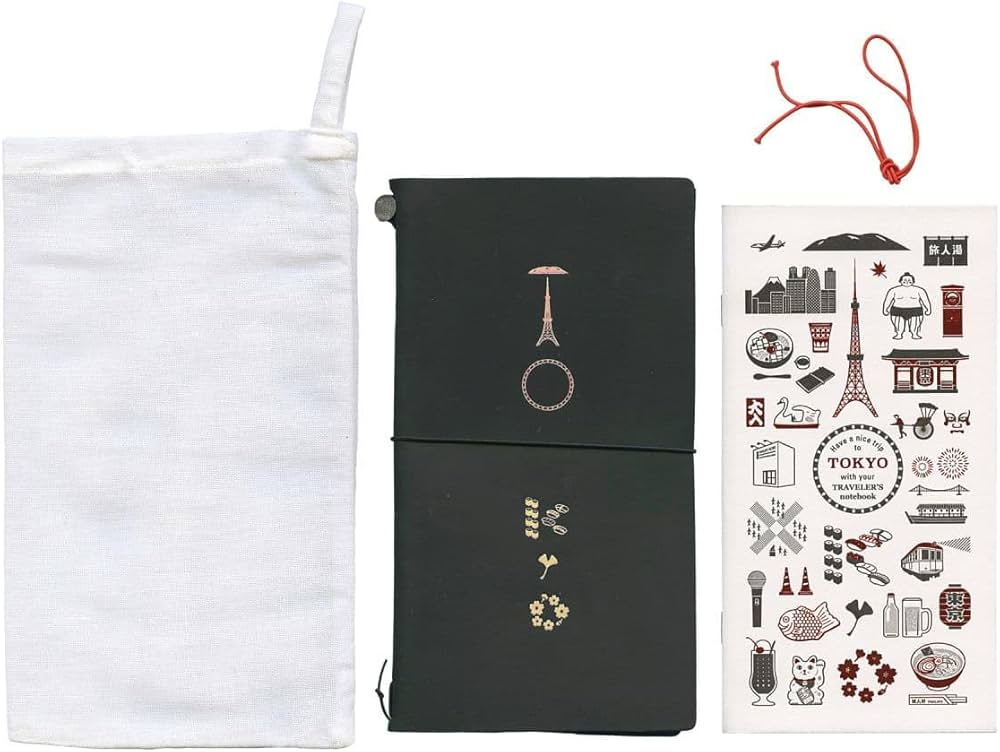 Amazon | トラベラーズノート レギュラーサイズ 限定 TOKYO 黒