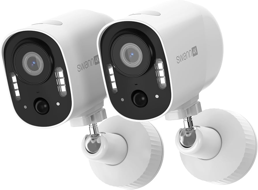 Amazon.com: Swann Xtreem 4K 2Pack Wireless Security Cameras with