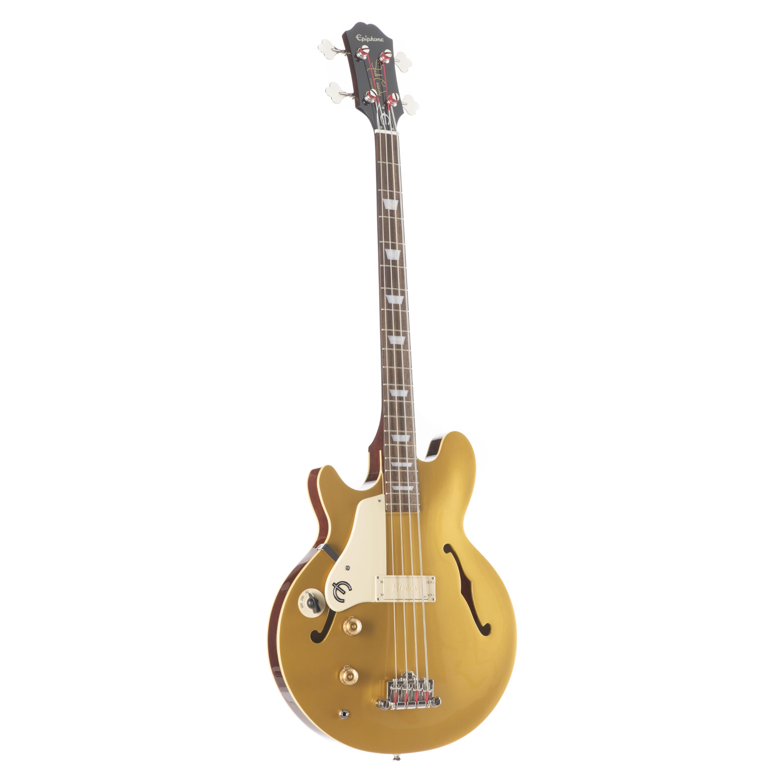 Epiphone Jack Casady Bass ゴールドトップセミアコベース Epiphone