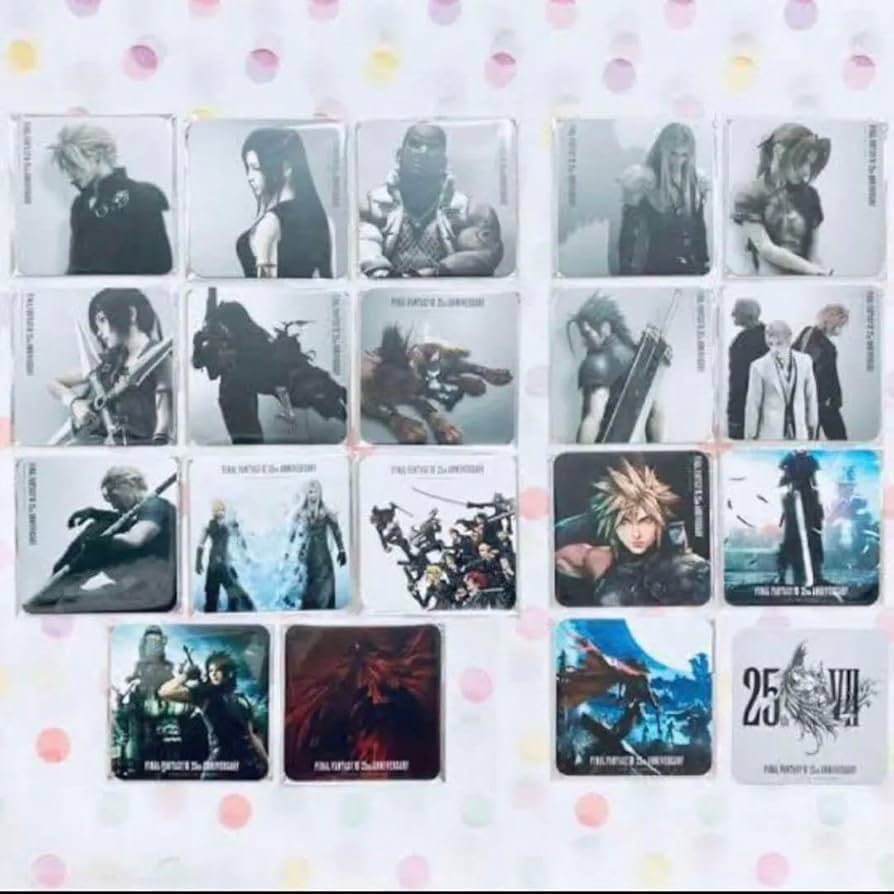 即購入可】スクエニカフェ FF7 クラウド コースター FF7 ファイナル