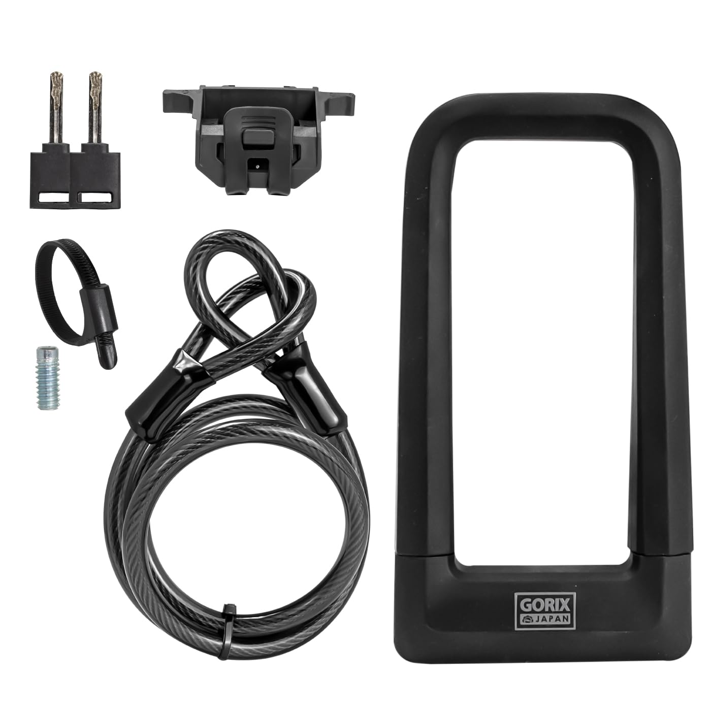 Amazon.co.jp: GORIX(ゴリックス) U型ロック U字ロック 自転車