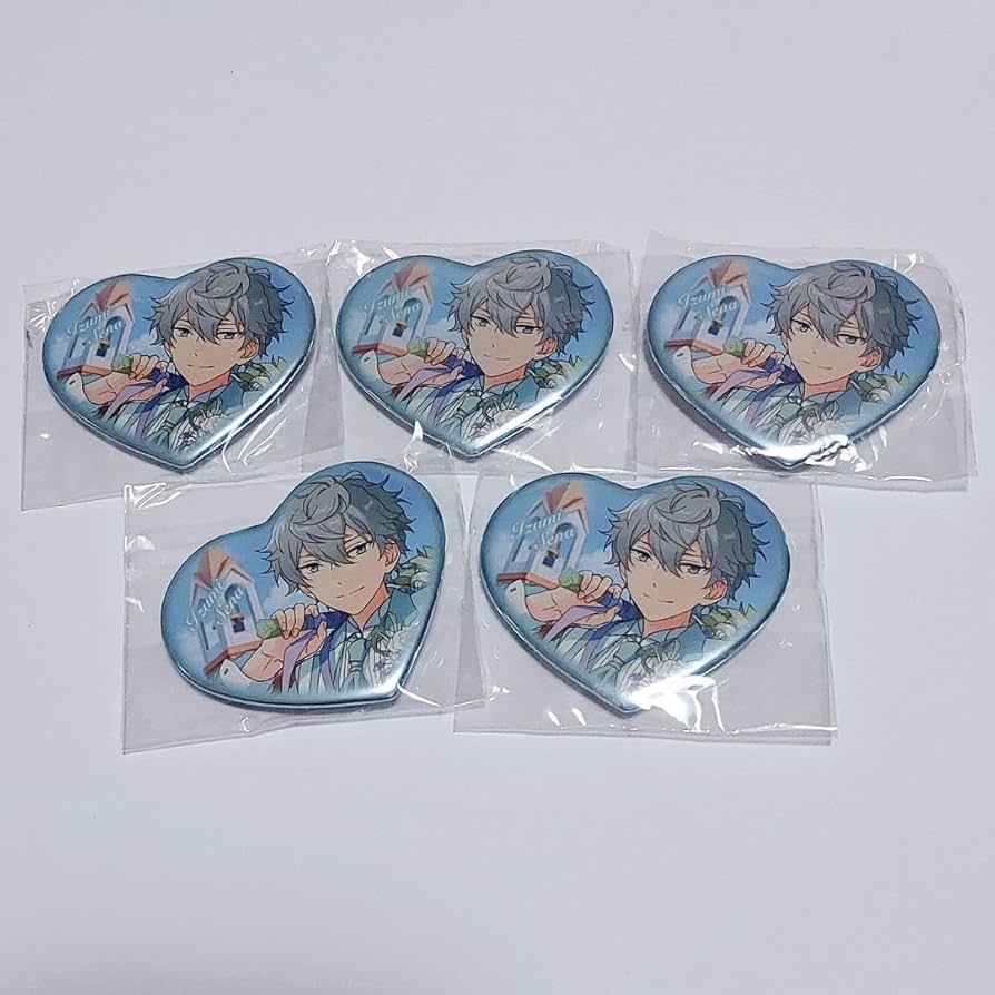 あんスタ 瀬名泉 ホワイトデー缶バッジ ハート缶 中国 アクスタ あん