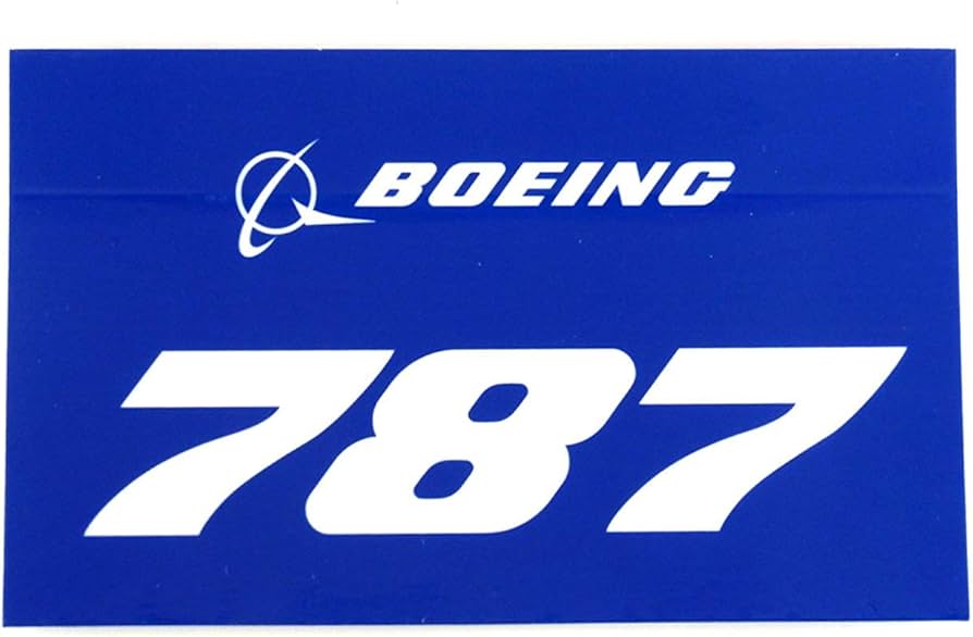 Amazon | (ボーイング) BOEING 787 ブルー ステッカー | デカール 通販