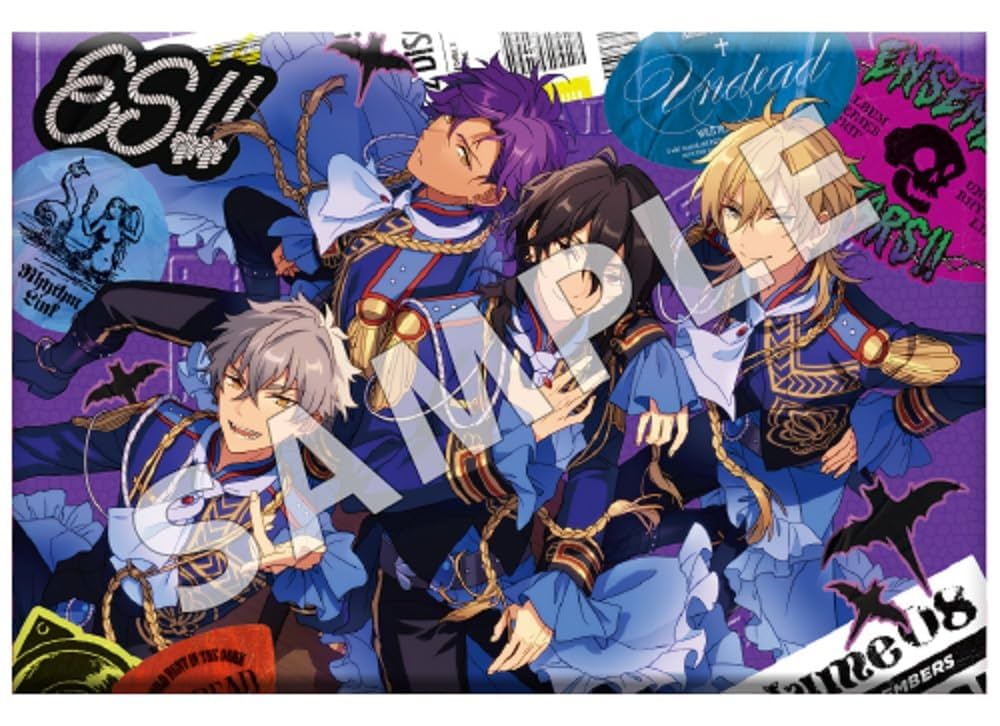 あんスタ TRIP 月永レオ スクエア缶 缶バッジ あんさんぶるスターズ