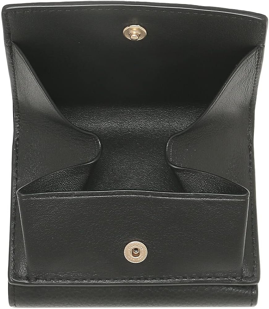 Amazon | [コーチ] アウトレット 三つ折り財布 ミニ財布 ブラック