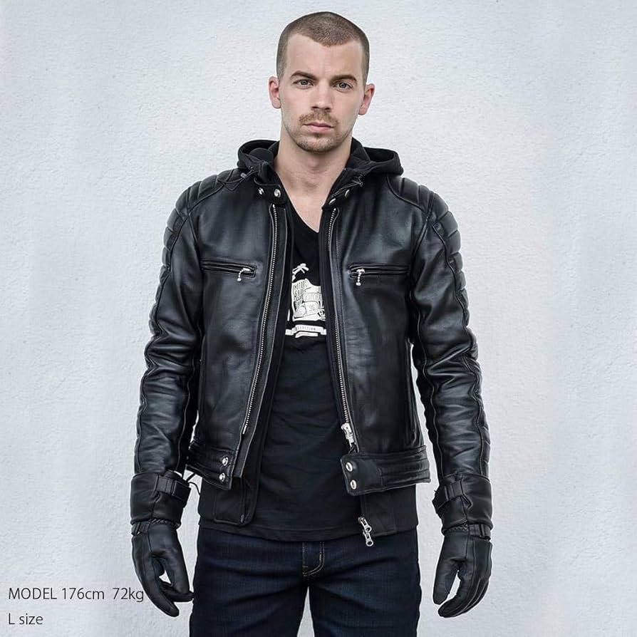 Amazon | [カドヤ] K'S LEATHER バイク用レザージャケット SR-ORIGIN