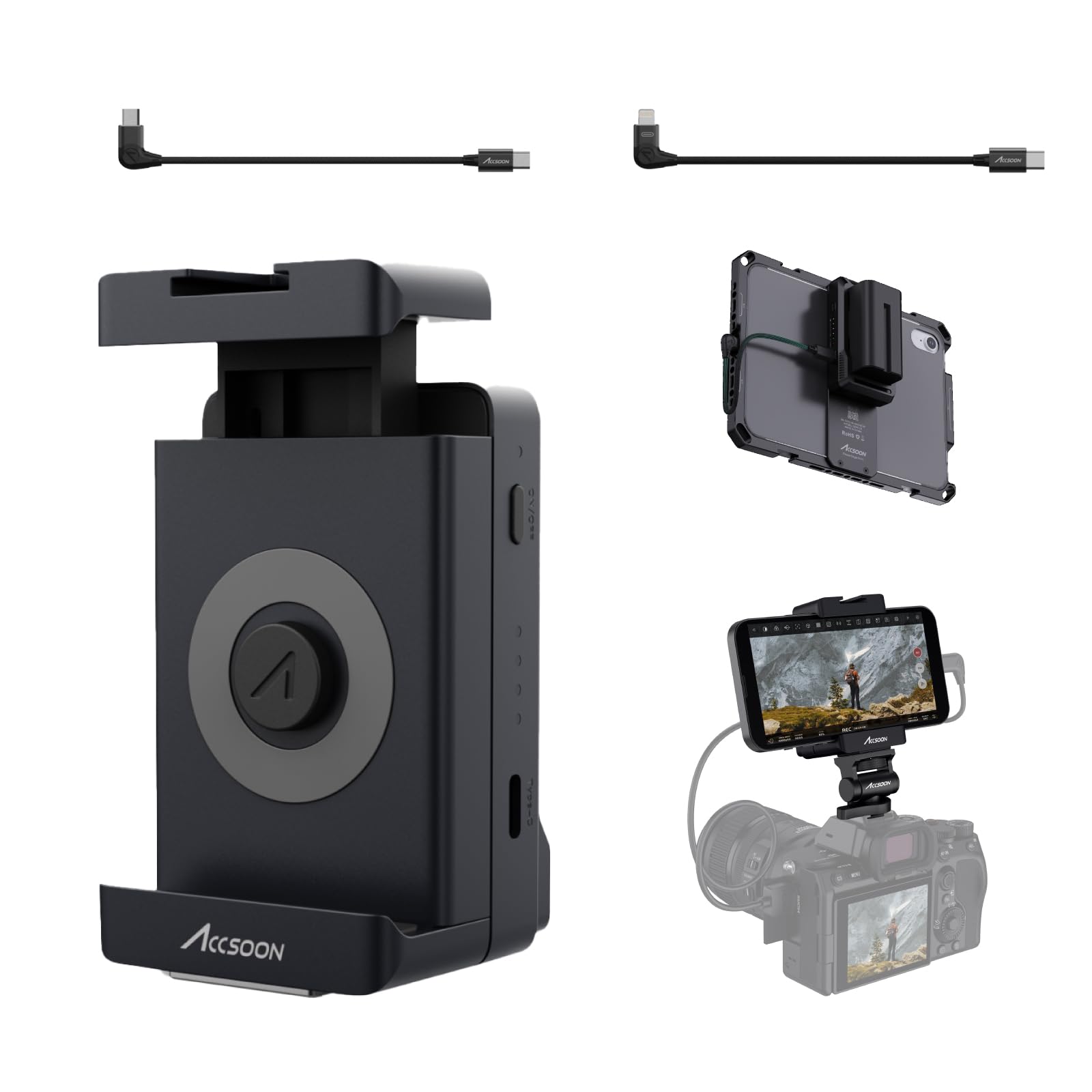 Accsoon SeeMo バッテリー充電器セット 【公式通販】