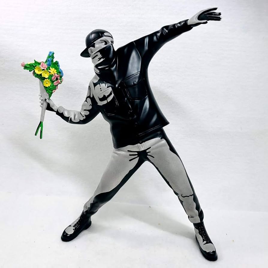 Amazon.co.jp: BANKSY FLOWER BOMBER フラワーボンバー フィギュア