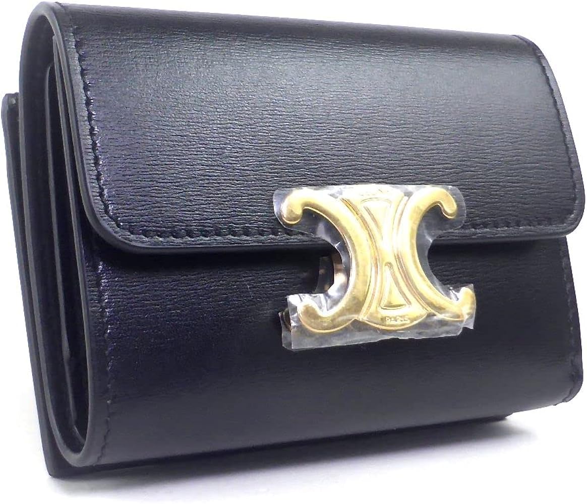 Amazon | [セリーヌ] 三つ折り 財布 コイン入れ付き コンパクト