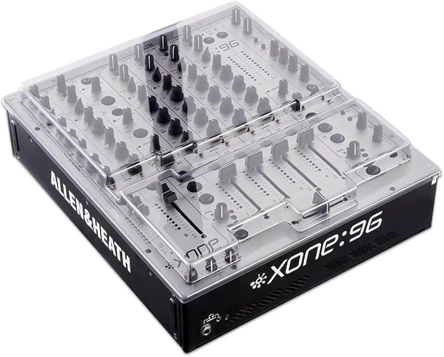 Amazon.co.jp: Decksaver Allen & Heath Xone 96 DJミキサーカバー (DS