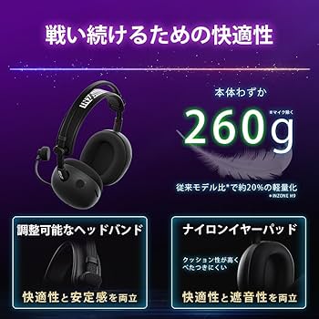 Amazon.co.jp: ソニー(SONY) ゲーミングヘッドセット INZONE H9 Ⅱ
