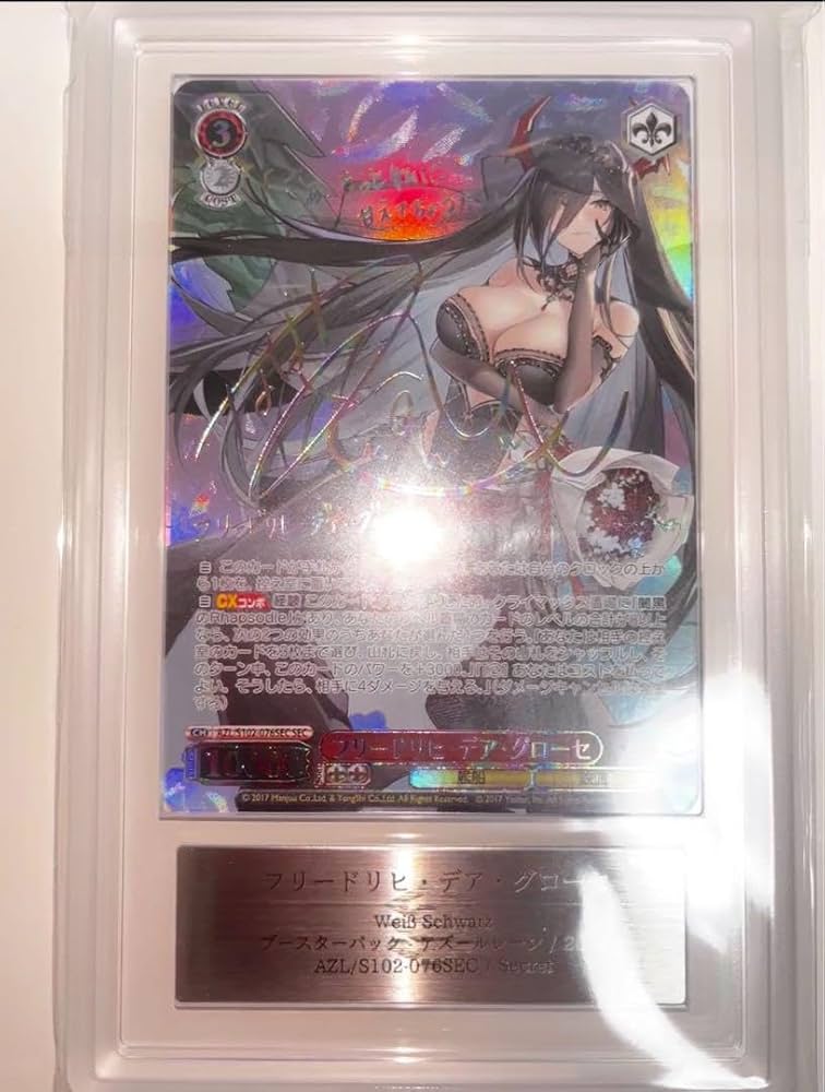 BGS10 ヴァイスシュヴァルツ フリードリヒ・デア・グローセSEC サイン