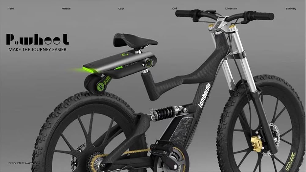 Amazon.co.jp: P.wheel自転車電動ブースターマウンテンバイク改造