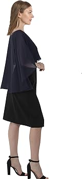 Amazon | Hotshawl カプレット レディース シフォン ケープ ショール