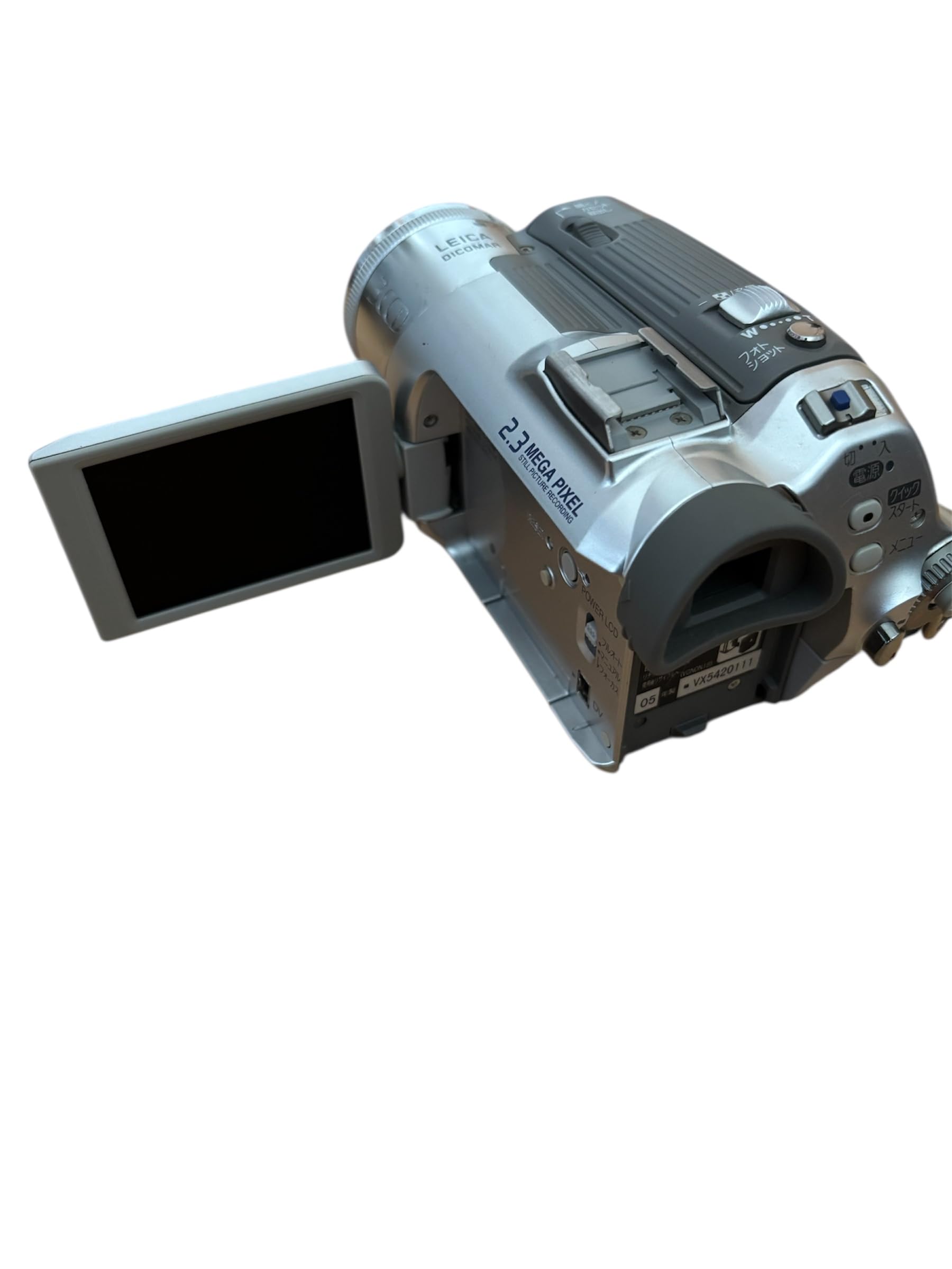 miniDVのダビングに Panasonic ビデオカメラ NV-GS150 MiniDVテープの