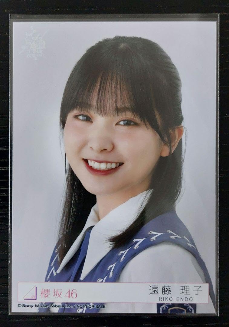 櫻坂46 生写真 直筆サイン入り 東京ドーム CD予約特典 遠藤理子 櫻坂46