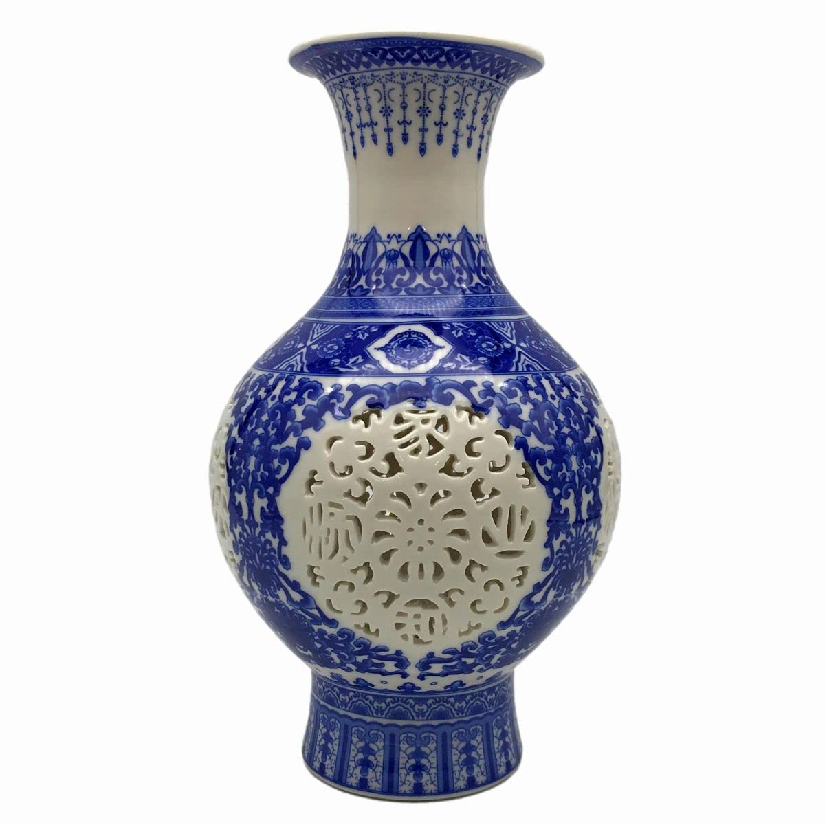 清乾隆緑釉回転式透かし彫り香炉 景徳鎮 陶磁器 装飾品 現代工芸品