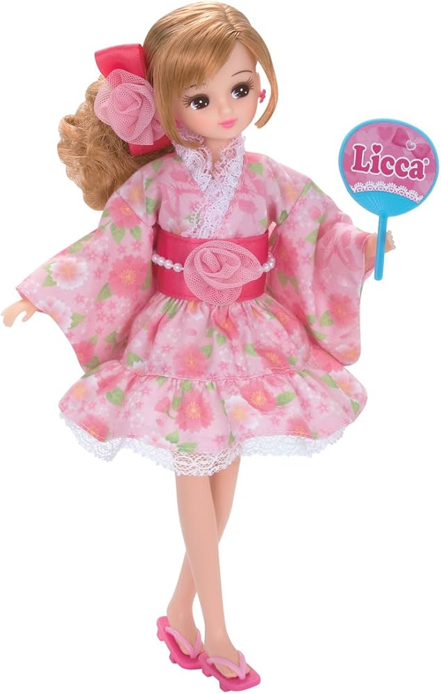 12〉リカちゃんサイズ タイツ風 ブロッサムピンク /ハンドメイド 12