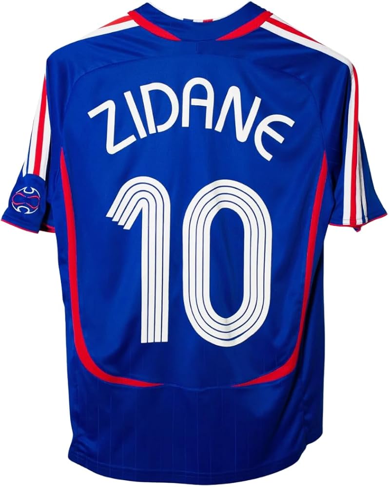 Amazon.com: Zidane 2006 Retro Soccer Jersey for Men Fan Version