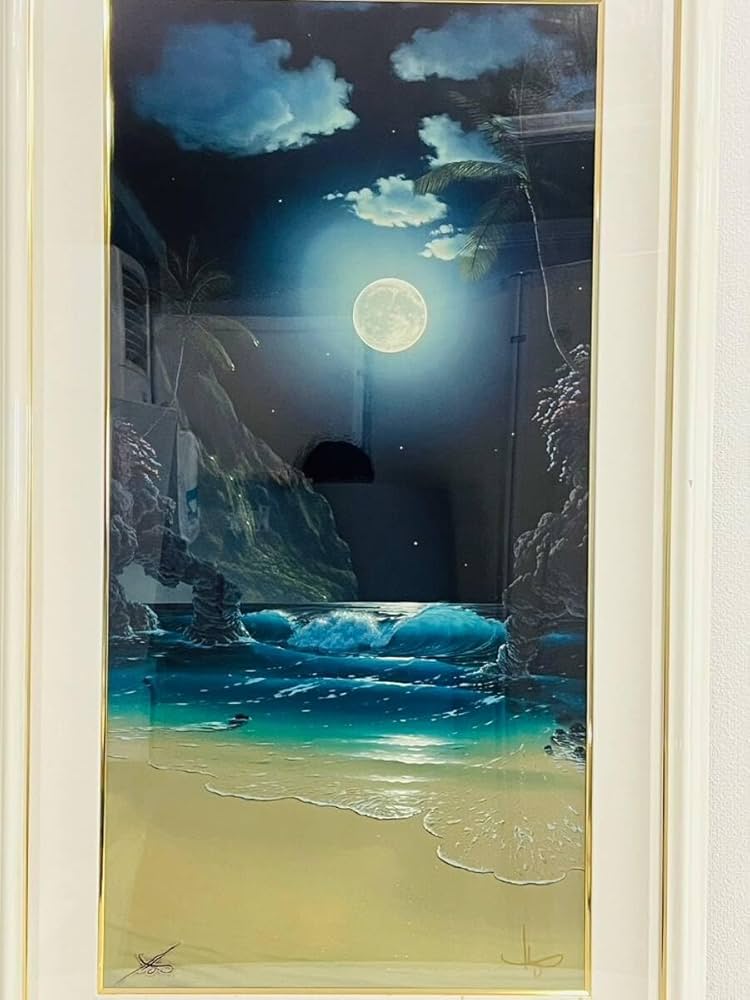 ジョン・アル・ホーグ ムーンリットマジック 絵画 アート ジョン