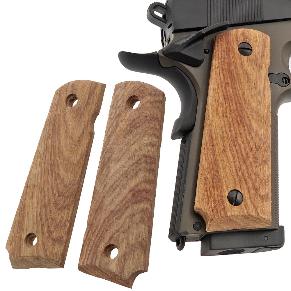 S2S M1911 ハンドガン エアコッキング ブラック 木製グリップ 【公式通販】