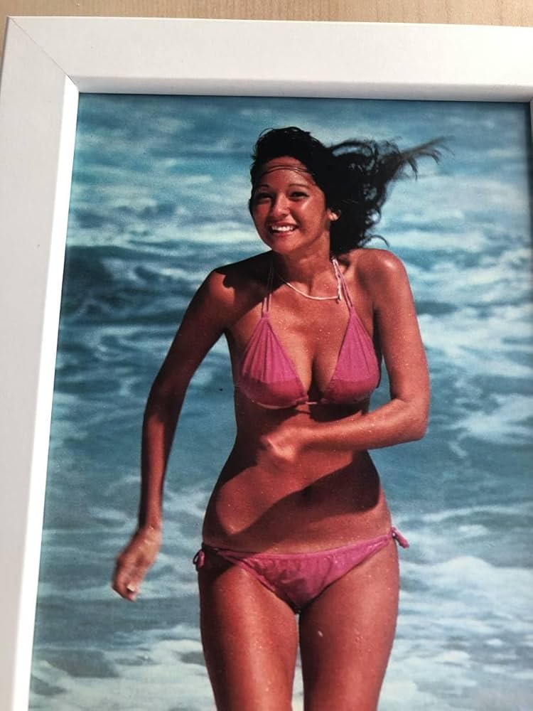 ハワイの美女モデル・アグネス・ラム大判ポスター by SHIN IKEDA