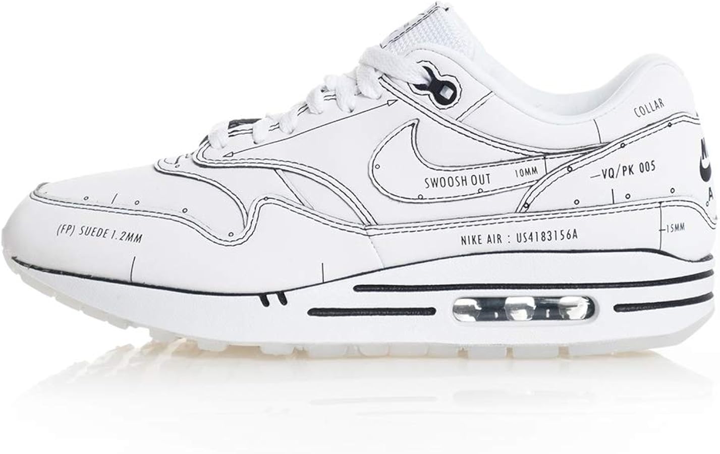 Amazon | [ナイキ] AIR MAX 1 'SKETCH TO SHELF - WHITE' エア