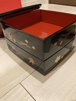 Amazon.co.jp: 桐箱入重箱本物保証最高級作品輪島塗名品五島屋謹製蒔絵