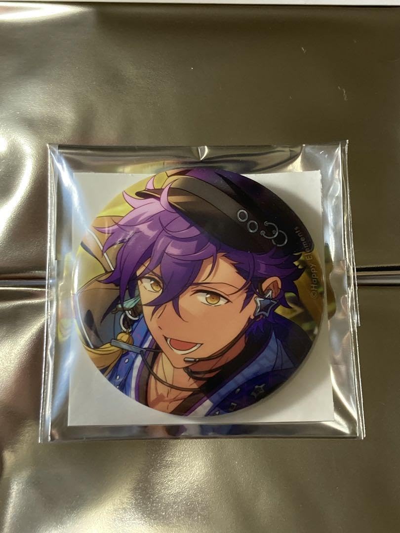 あんスタ ラメキラ 缶バッジ 乙狩アドニス 乙狩アドニス 大神晃牙 缶