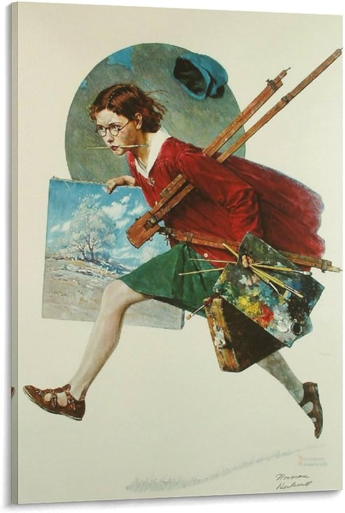 Norman Rockwell ノーマン・ロックウェル 絵画 ポスター