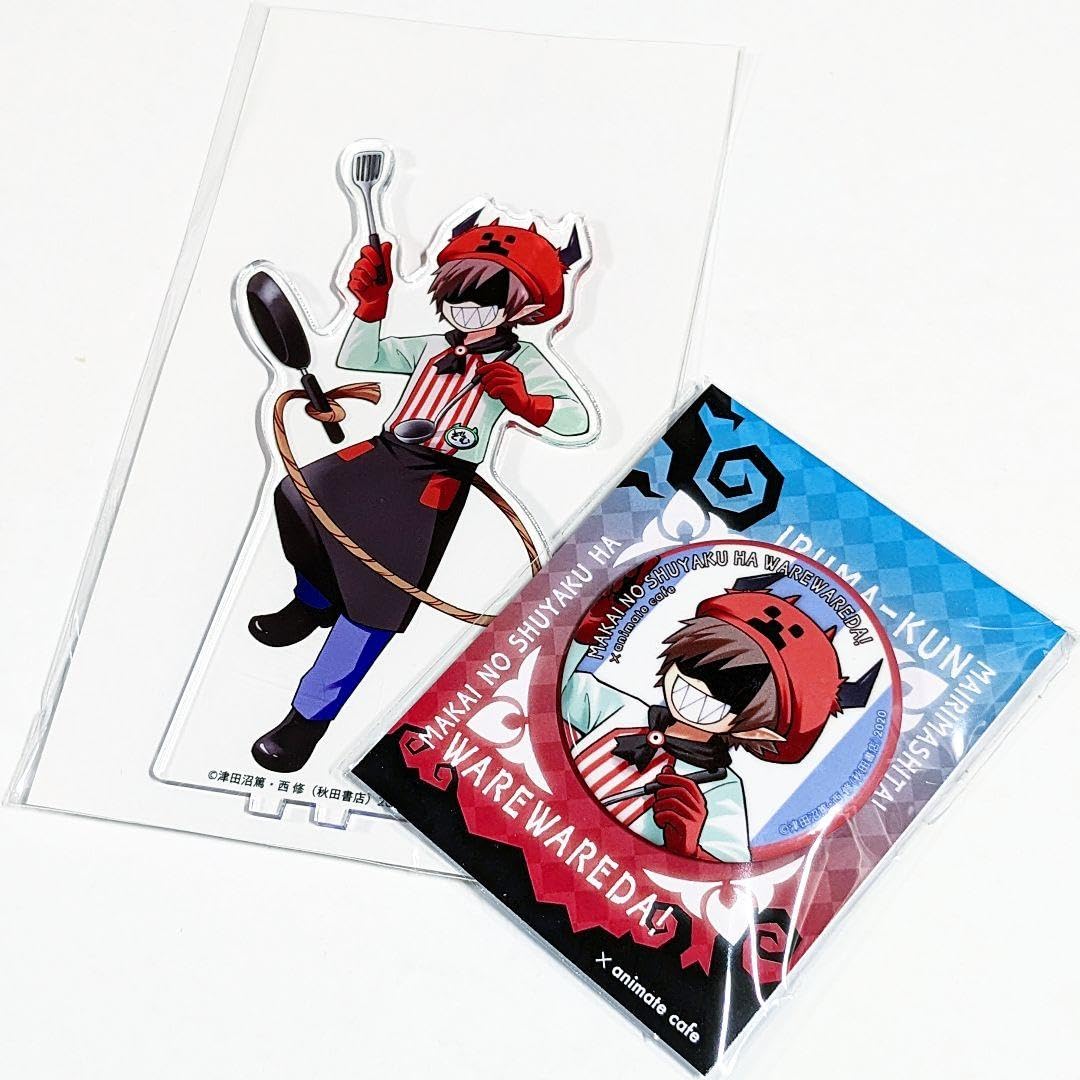 魔界の主役は我々だ！ ゾム 缶バッジ アニメイトカフェ ゾム 魔主役