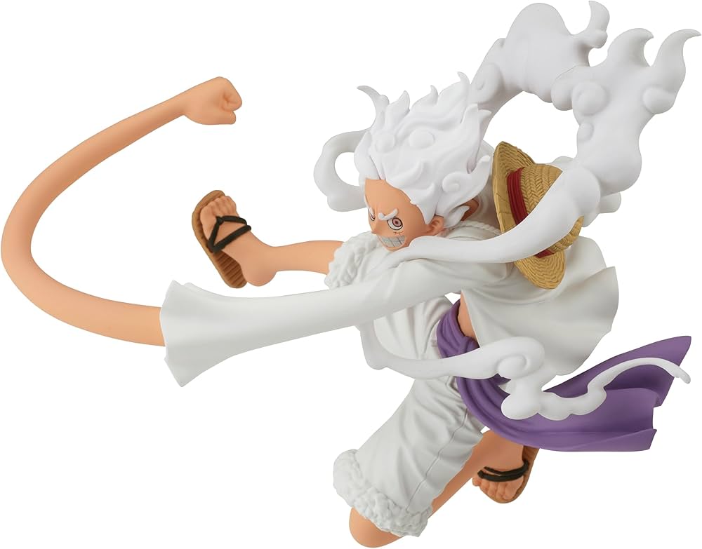 Amazon.com: Banpresto - One Piece - Monkey D. Luffy Gear 5, Bandai