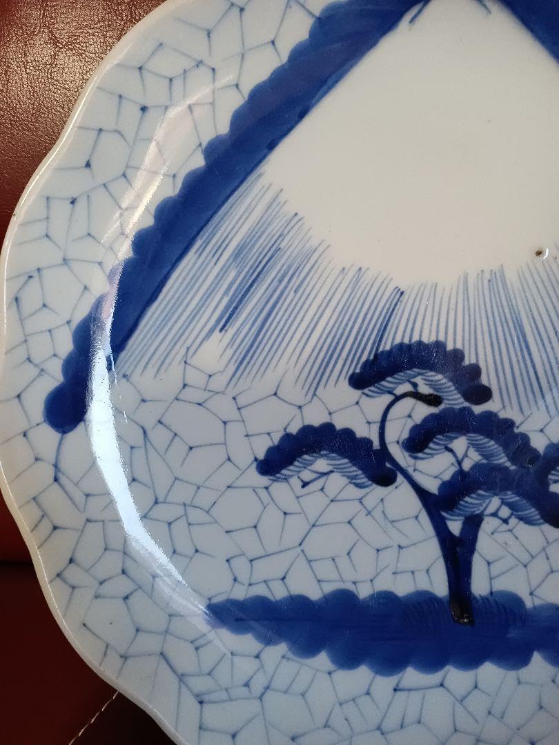 古伊万里(江戸後期〜明治)富士山と松 睦】富士山 松(江戸後期～明治期)