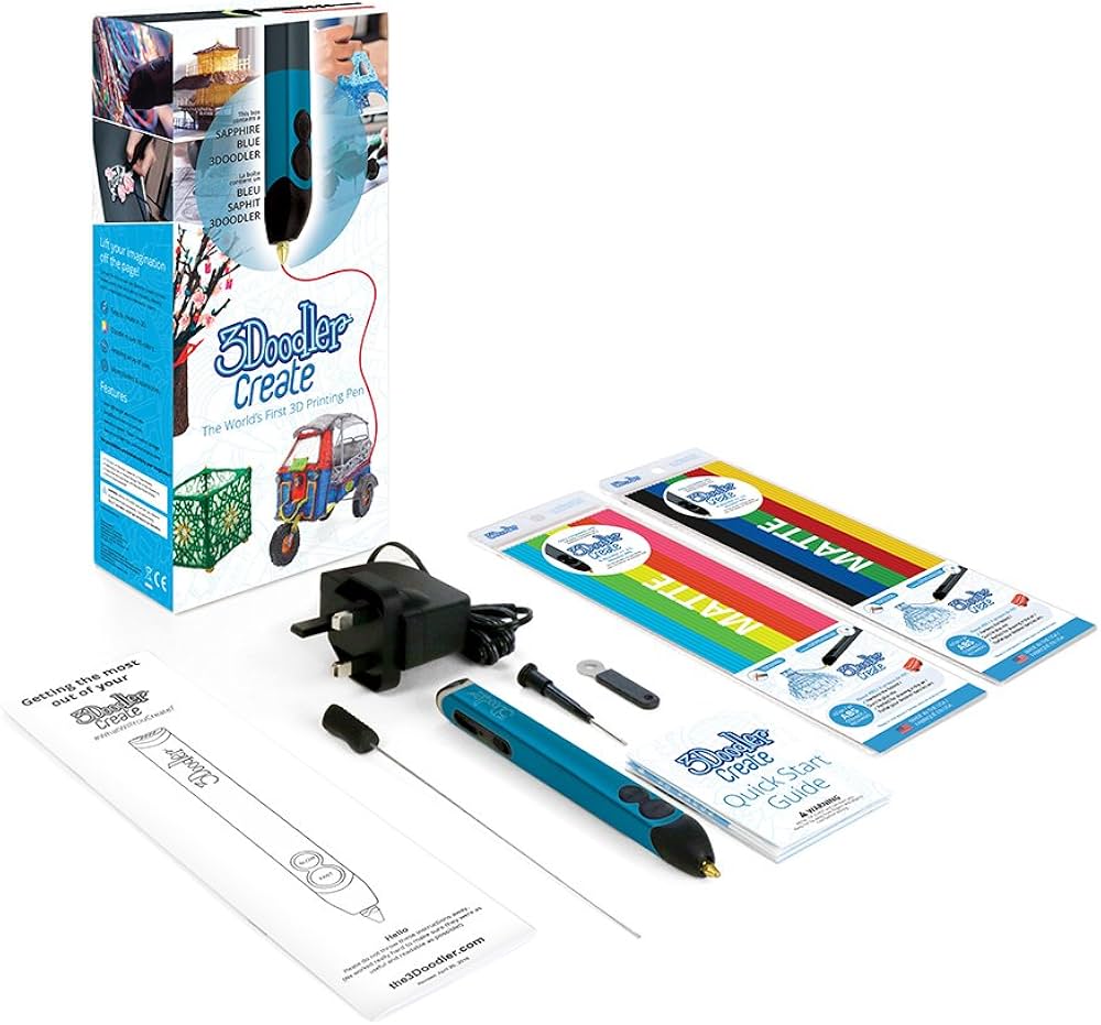 Amazon.co.jp: 3doodler Create 3Dペン – 世界初3Dプリントペン – 究極