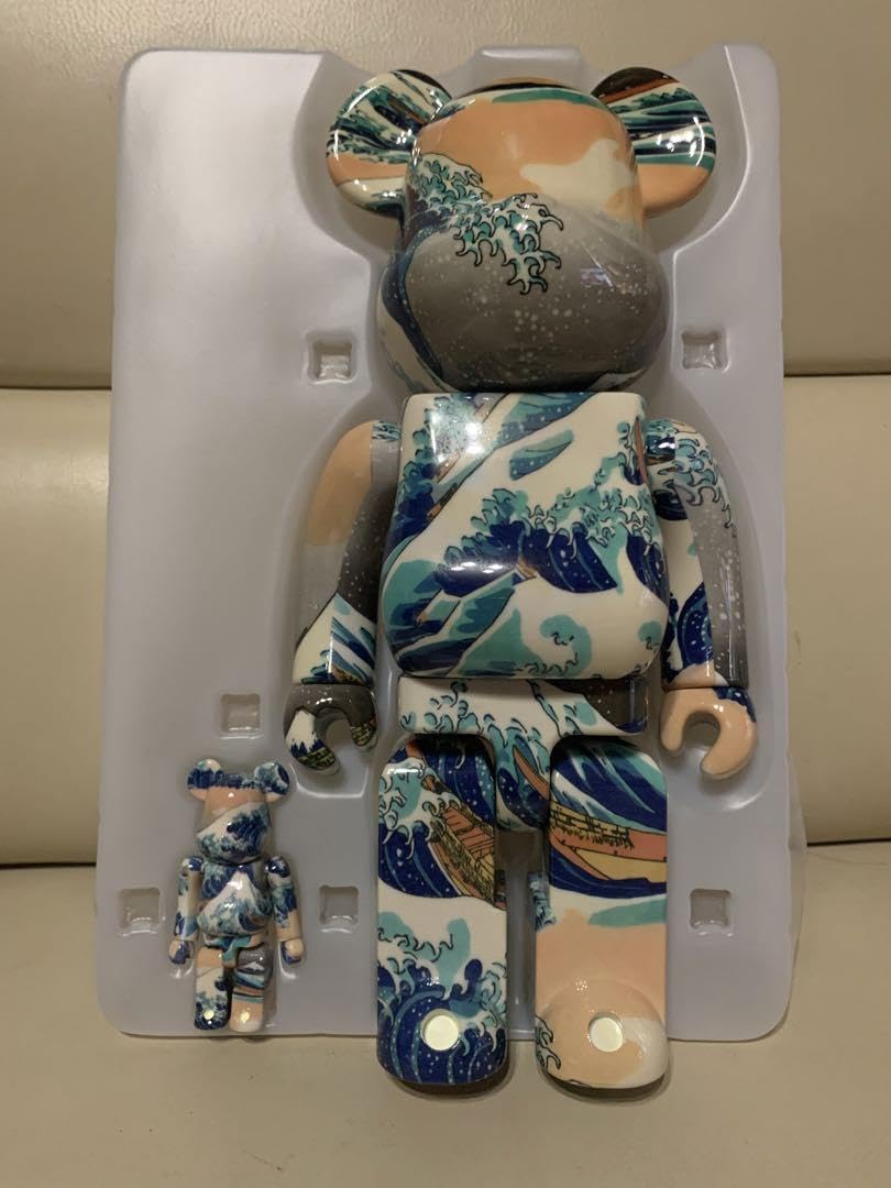 BE@RBRICK 葛飾北斎 「冨嶽三十六景 凱風快晴」1000% ①