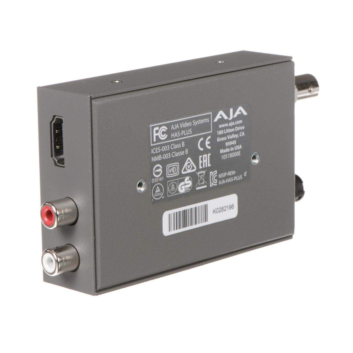 Amazon.com: AJA HA5-Plus HDMI to 3G-SDI Mini-Converter, Supports 8