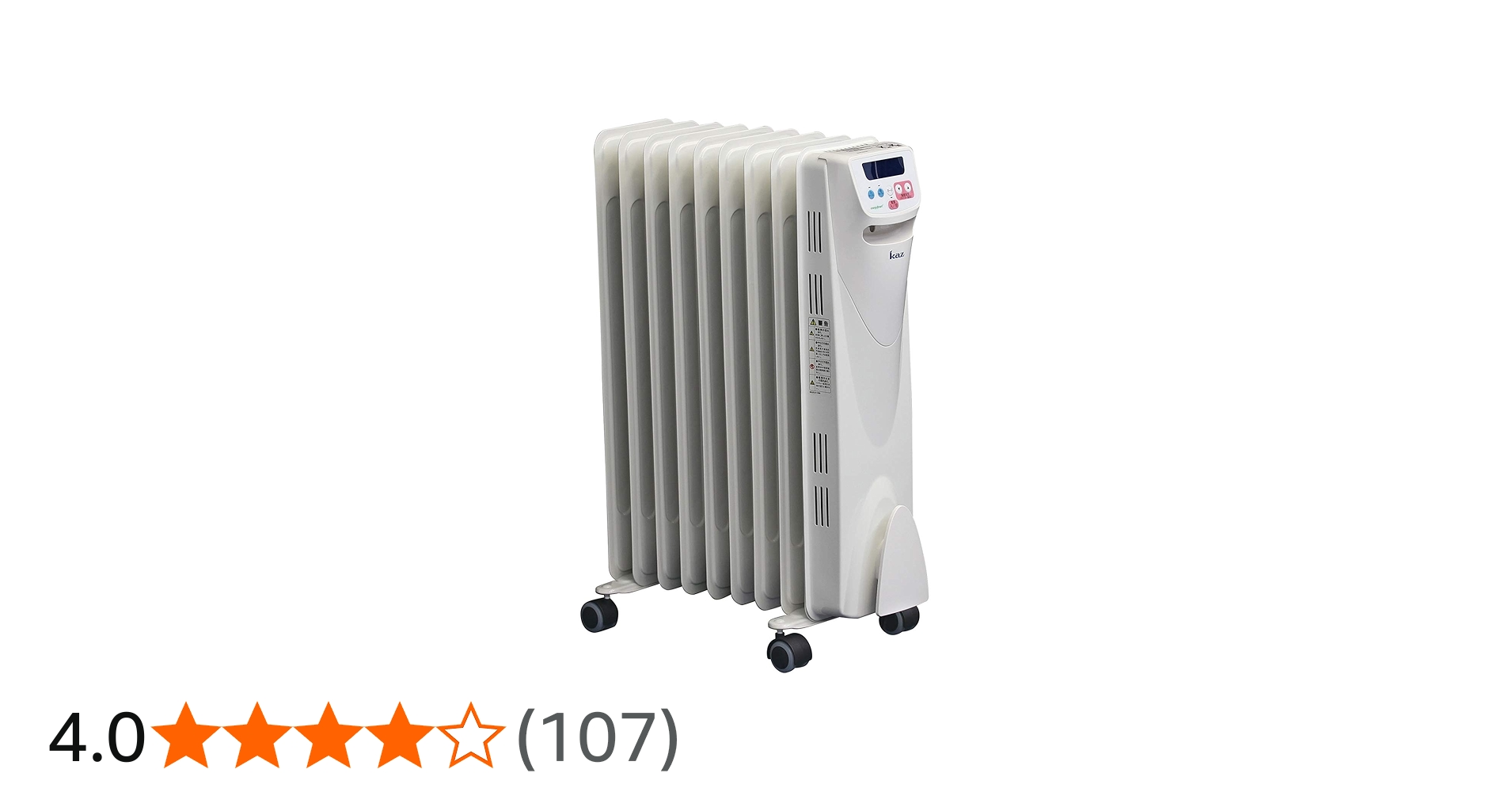 Amazon | Kaz オイルヒーター KCV1211 エナジースマート | KAZ