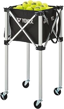 Amazon | [YONEX] バッグ キャスター付ボールバッグ2 AC383 ブラック