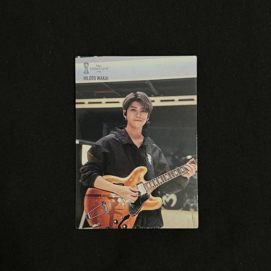 若井滉斗 ライブ】Mrs. GREEN APPLE フォトカード 若井滉斗 大森元貴Utopia