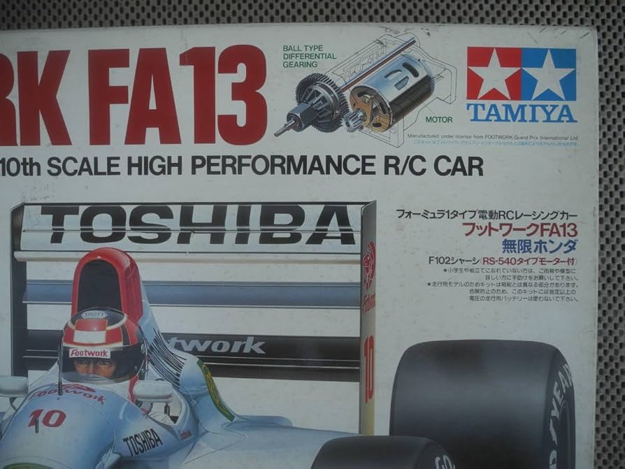 タミヤ 1⁄10電動RC フットワーク FA13 無限ホンダ タミヤ 未組立