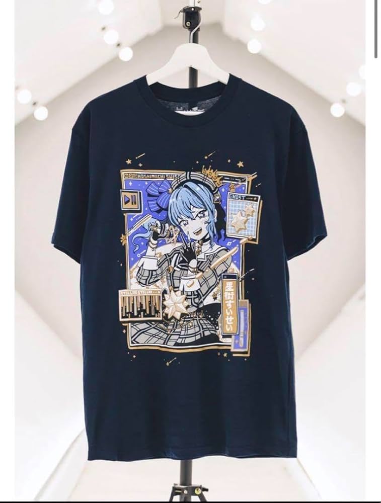 ホロライブ converse 星街すいせい tシャツ ホロライブ 星街すいせい