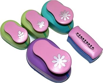 Amazon.co.jp: Kawendite クラフトパンチセット 5/8 1インチ 1.5インチ