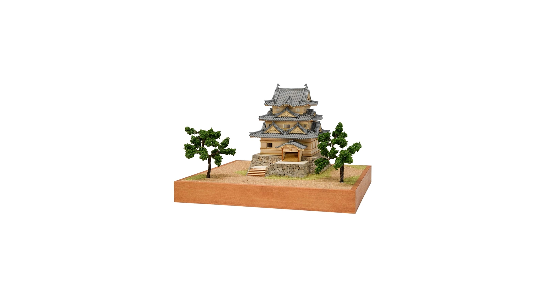 Amazon | ウッディジョー 1/150 宇和島城 木製模型 組み立てキット