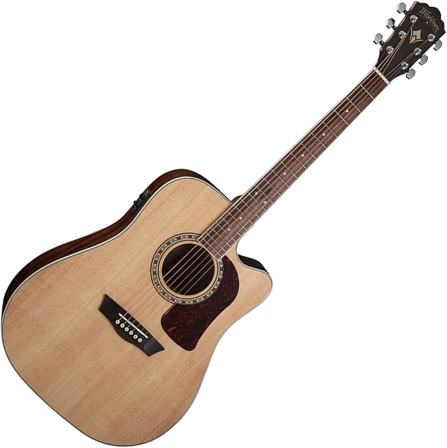 Amazon.com: Washburn Heritage 10 Series HD10SCE Dreadnought