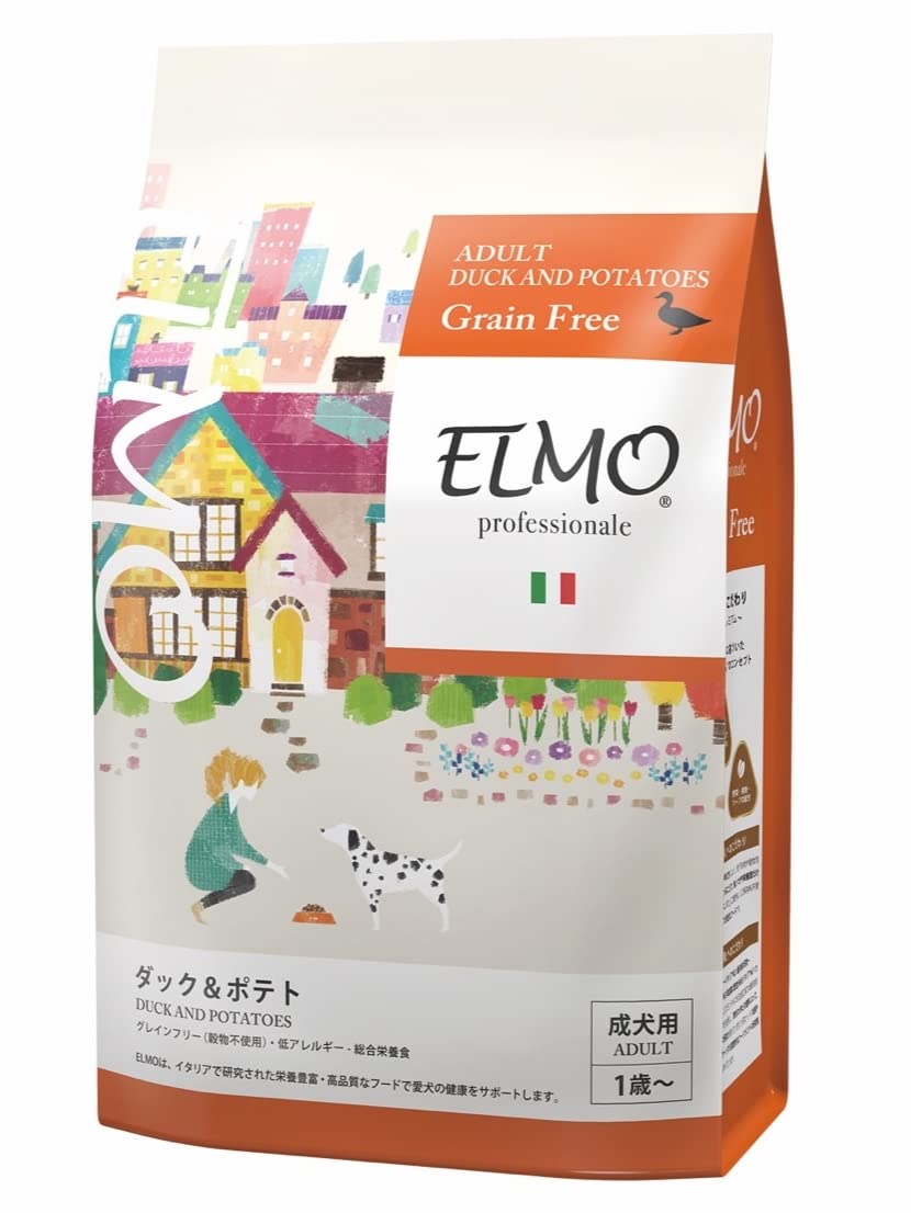 Amazon.co.jp: 【成犬用 イタリア製ドッグフード 3kg】ELMO エルモ