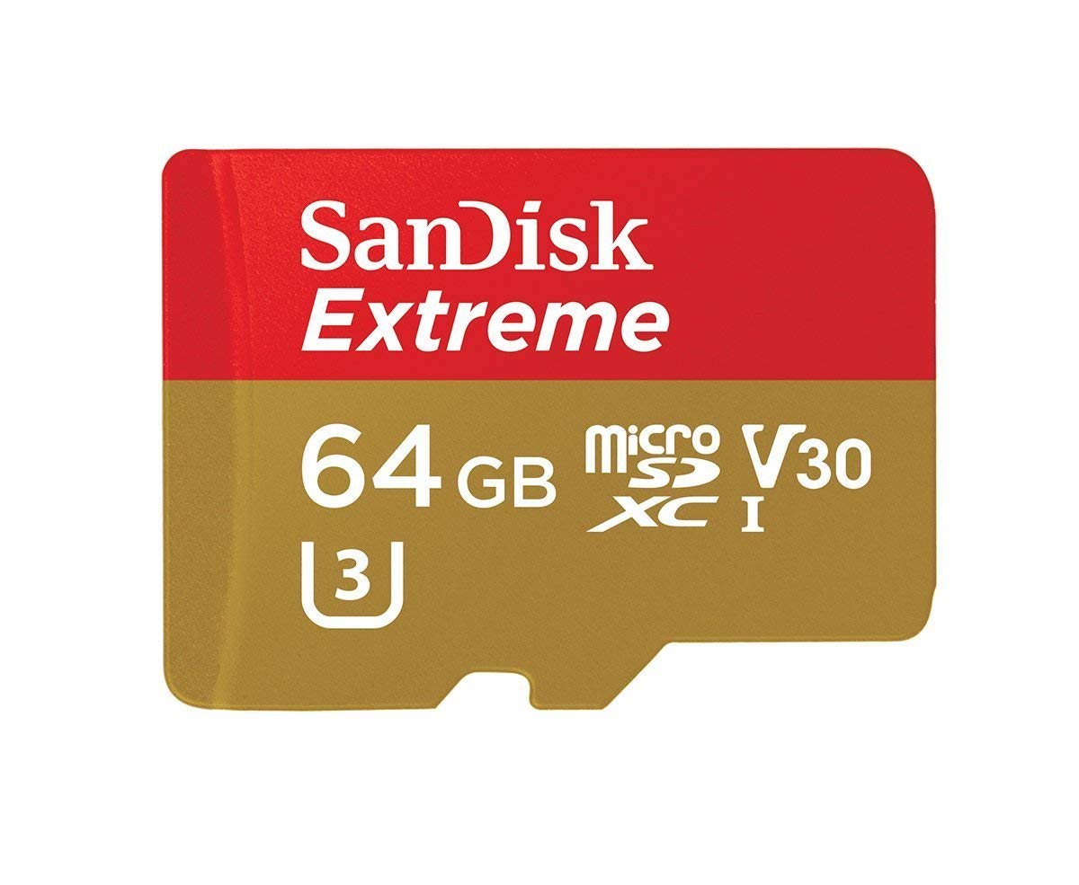 Amazon.com: SanDisk Extreme 64GB microSDXC UHS-I Card with Adapter