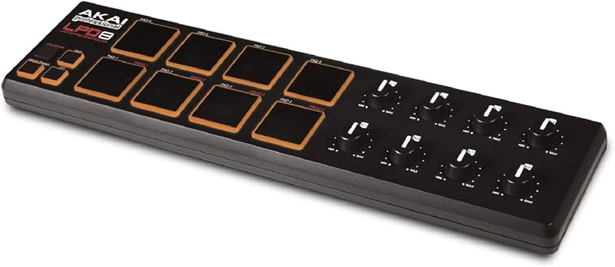 Amazon.co.jp: Akai Professional 小型 8パッドUSB MIDIコントローラー