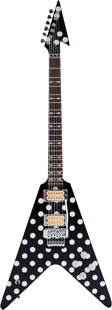 フライングV ポルカドット ランディローズ 水玉 ノーブランド