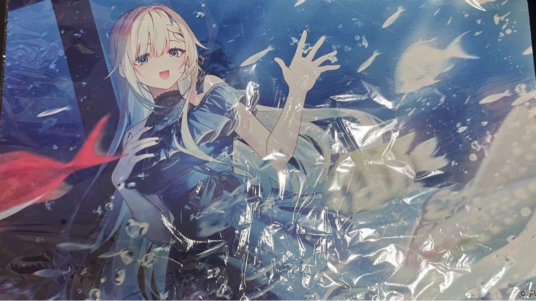 C104 AliceSyndrome 遠坂あさぎ プレイマット2種、スリーブセット 藍沢