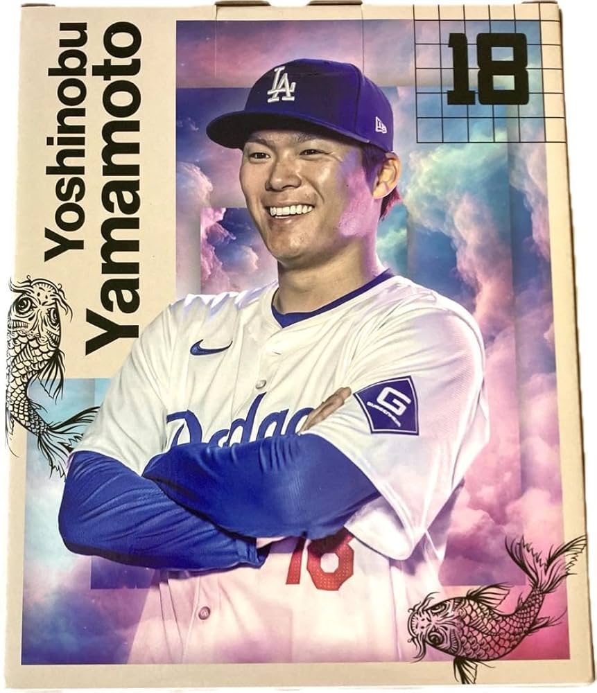 限定品】山本由伸 ボブルヘッド ドジャース 2024年6月13日 最高